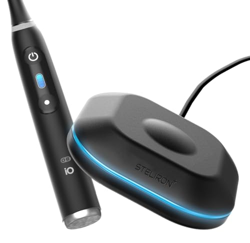 Cargador de Cepillo de Dientes, Repuesto para OralB iO Series 10/9/8/7/7G, Base de Carga eléctrica magnética con indicador LED, Alimentado por USB, para Modelos Braun OralB iO