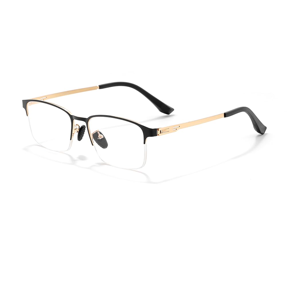 RICCIE Intelligente photochrome Sonnenbrille den Außenbereich, Progressive multifokale Anti-Blaulicht HD Leser/UV400 Dioptrien +1.0 bis +3.0,01,+2.5