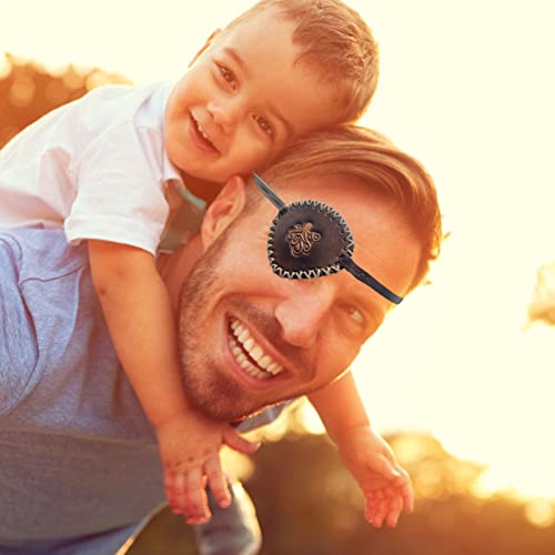 Tapa-pirata para adultos,Tapa-olho ajustável para olhos esquerdos ou direitos | Vestido extravagante