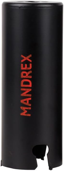 Mandrex multi-purpose hole saw, extra deep - diameter 102 mm, TCT carbide multi-purpose hole saws with 165 mm cutting depth - MHM30102B