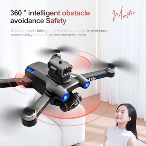 Tghijkk S136 4K Gps Drone:With 360° Obstacle Avoidance thumb #3