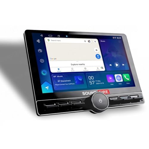 Image of SOUND FIRE Trillion 10.1 Inch 2K Diamond 2GB RAM / 32GB ROM with DSP /QLED /Android Auto /CarPlay Android Car Stereo