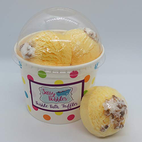 Lemon Verbena Bubble Bath Truffles, 5 pack by Sassy Bubbles