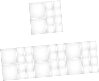 Ciieeo 40 Peças Folhas Saco De Armazenamento De Papel De Sucata Saco De Papelaria Saco De Lápis Poli Envelope Pasta Transparente A6 Ligantes Jaqueta De Viagem A4 Envelope Sacos De