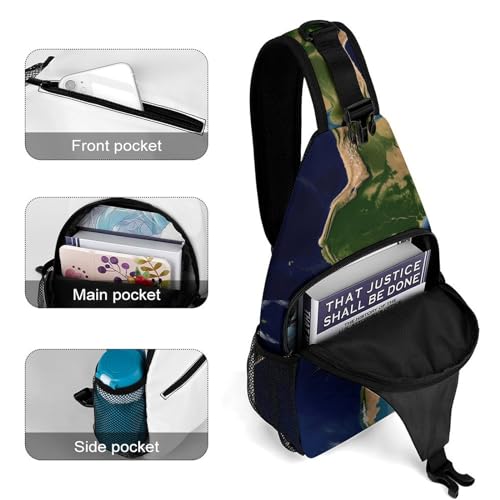 Bolso bandolera deportivo para viaje y senderismo miniatura 4