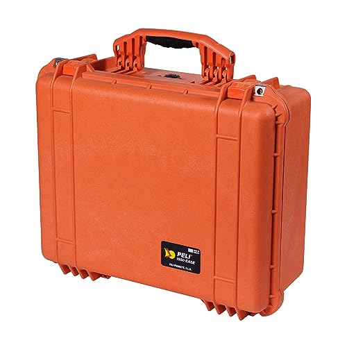Valise antichoc PELI 1550 étanche IP67 orange pour matériel