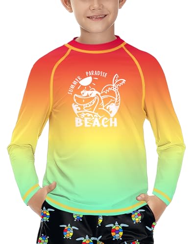 BesserBay Damen Rash Guard Bademode UV Shirts Langarm Tankin