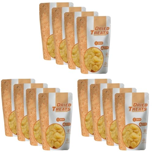 Image of Dried Treats Dried Pineapple Coin 1000 Grams (250g X 4) - Family-Friendly Tasty, Softy & Chewy Healthy Pineapple Flavor Candies Loved by Kids, Great for Trail Mixes |Candied Pineapple Coin Perfect For Hiking and Travel Enthusiasts | No Added Sugar, Vegan Friendly Sun-Dried Pineapple Candy