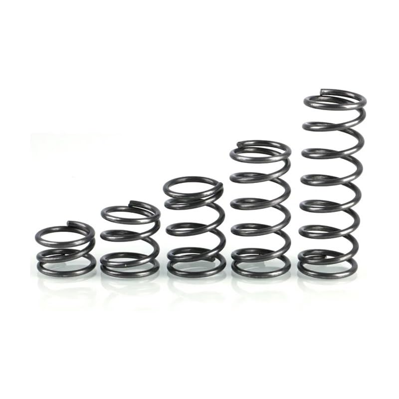 1 filo di acciaio for molle compressione, diametro 5,0 mm, esterno 25 mm-65, lunghezza 30 mm-50(40mm(1pcs),25mm)