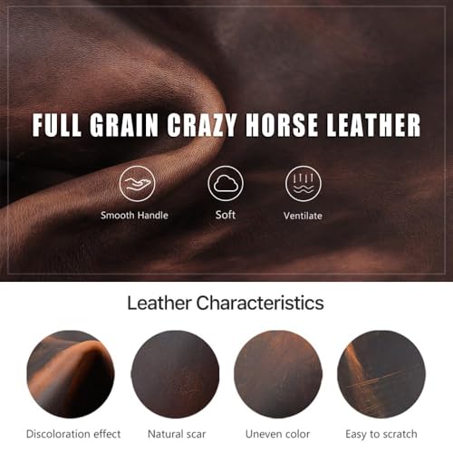 Image of CONTACTS Full Grain Leather 13.3 inch Laptop Case Slim Laptop Sleeve | Compatible with MacBook Pro 13 inch, Handmade, Brown