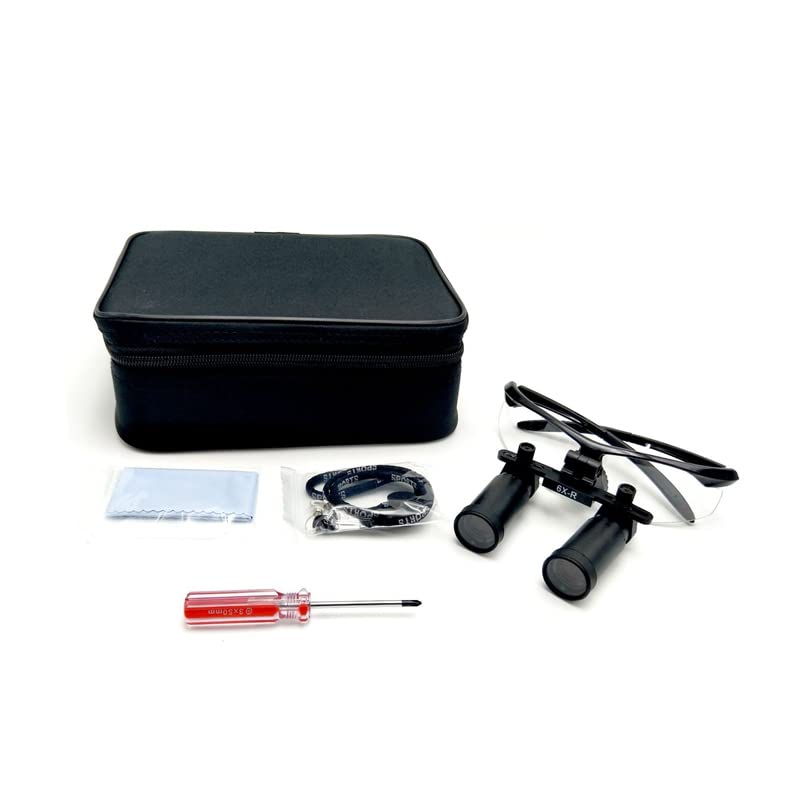 Lupa binocular dental con alto aumento y amplio campo de visión para operaciones médicas quirúrgicas