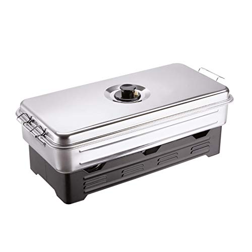 Cormoran Tisch-Räucherofen XL, Edelstahl, 3-flammig,...