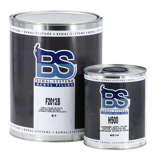 Aparejo Acrílico HS - Tamaño Envases 5 L (4 + 1), Colores Aparejo acrílico HS Negro