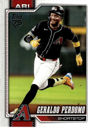 2026 Topps #257 Geraldo Perdomo Arizona Baseball Card - Sportscard Superstore - Shipper in TopLoader