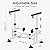 WAYES Toilet Safety Rails - Toilet Arms for Elderly and Disabled, Fit for Most Toilet, Up to 350 Lbs, Adjustable Height & Width