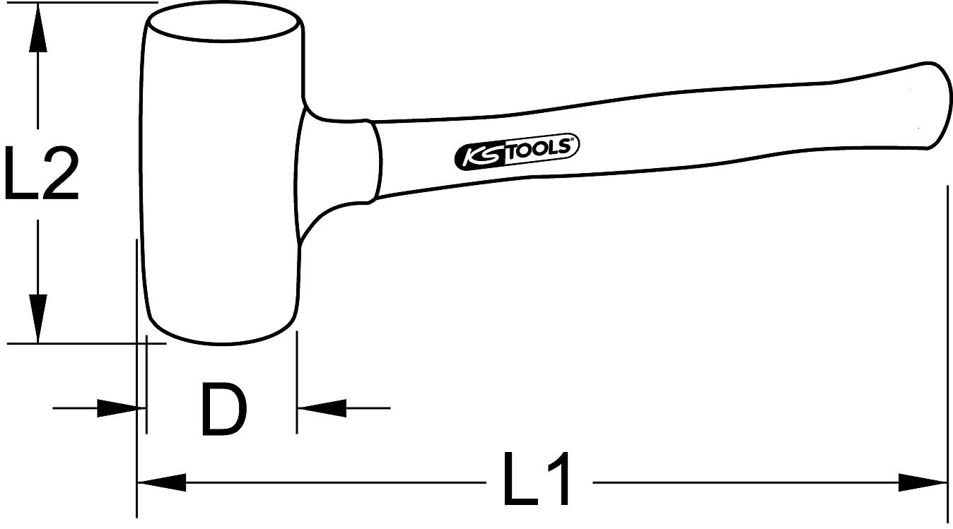 Tête à Emboiture KS Tools 14 Mm - Pour Pince à Emboiture, Filetage Standard, Grise