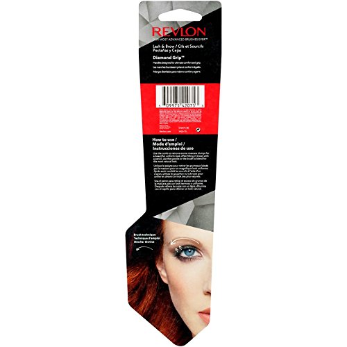 Revlon Lash & Brow Groomer, 2 in 1 Lash & Brow Makeup Brush and Eyelash Comb