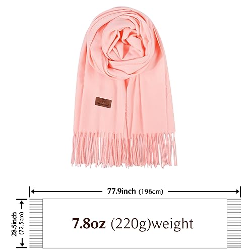 Pashmina Scarf Winter Warm Solid Colors Scarves and Wraps Classic Soft Fashion Shawl Wrap Fringe For Men Women3