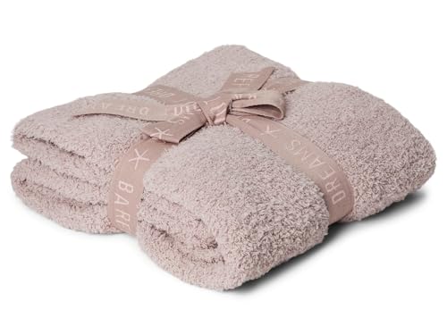Image of Barefoot Dreams CozyChic Stroller Blanket, Faded Rose, 30 inchx40 inch