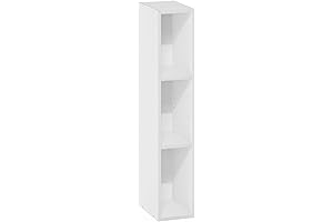 Furinno Fulda 3-Tier Space-Saving Skinny Shelf