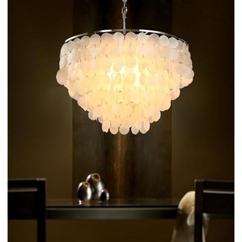 ZEDSUN Capiz Chandelier Cover