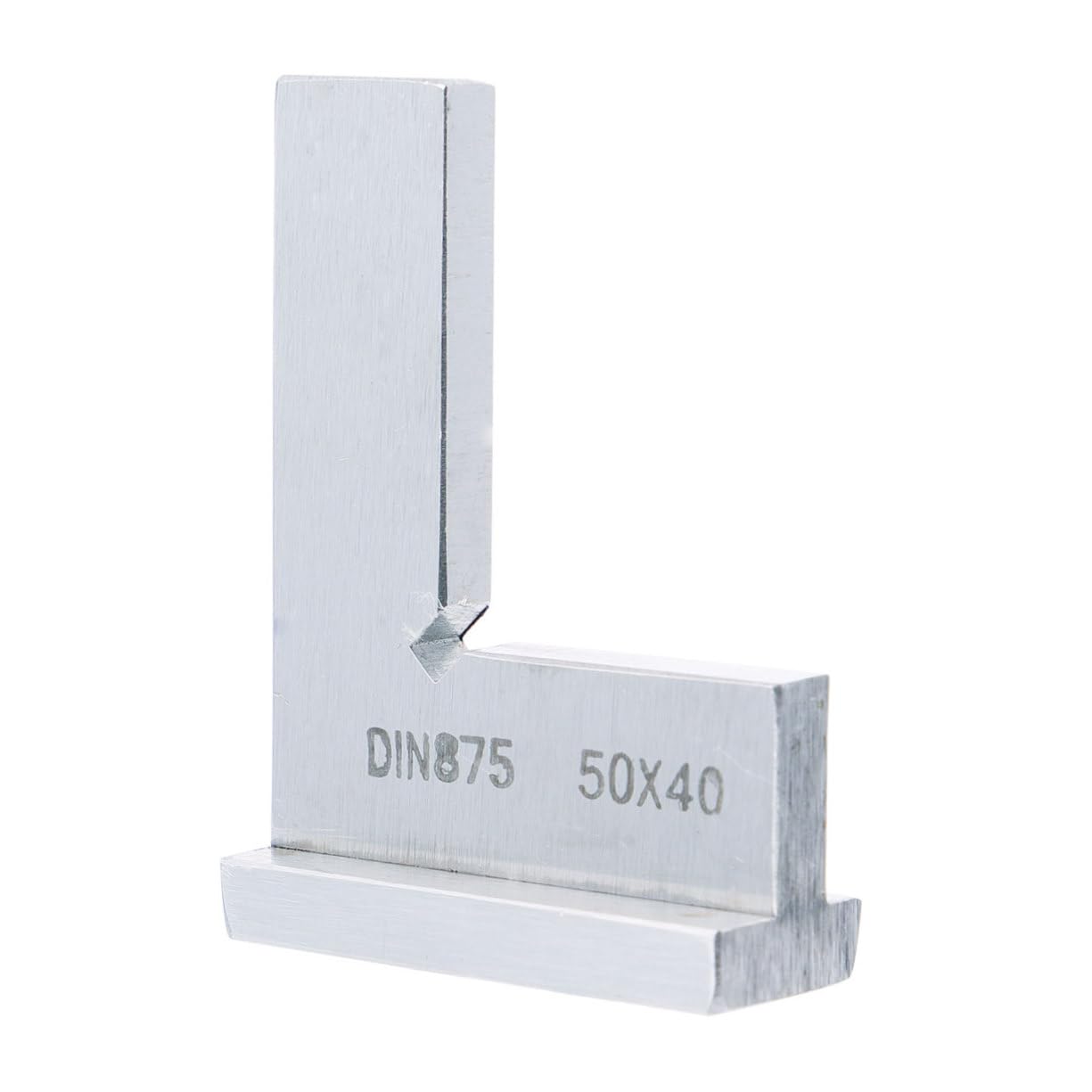 Mikikit 3pezzi Stainless Steel Right Angle Measuring Ruler Strumento Di Misura Accurato Per Falegnameria Righe Incise Resistenti e Superficie Liscia Per Lavori Di Precisione