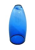 Einfach Glas zum Einbruch Rosenthal blau Glas-Gefäß