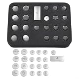 Kit de pegatinas para embellecedores de coche para aire acondicionado y botones de panel de CD compatible con Mercedes-Benz Clase C W204 GLK X204