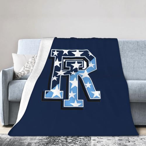 Uri University of Rhode Island Rams Ultra-Soft Micro Fleece Blanket Soft Comfortable Flannel Blanket Available for Bed Couch Living Room