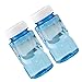Bubble Solution Refill - 1.76oz Two Piece Mini Liquid Set, Portable Soap Bottles, Childrens Fun Blowing Fluid | Party Garden Activity Toy for Summer Birthday Picnic Yard School Celebration Use