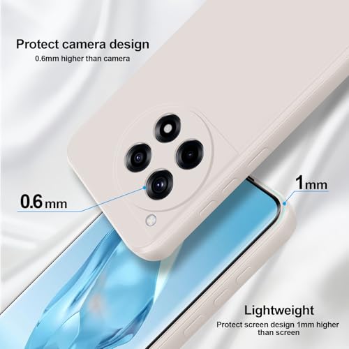 GiiYoon Case Compatible with Oneplus 12R, Silky-Soft Touch Full-Body Protective Phone Silicone Case - Image 3