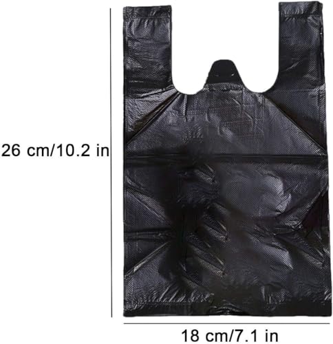 Sanitary Napkin Disposal Bags 800pcs Women Personal Disposal Bags Sanitary Waste Bags With Handles for Feminine Products Sanitary Napkin Storage Bag (Black)