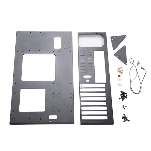 Gabinete Open Chassis Rack ATX, soporte para tarjetas gráficas, para entusiastas de tecnología miniatura 7