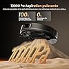 Proscenic Q20 Plus Robot Aspirateur Laveur 10000Pa avec Station Sans Sac Vidage Automatique,200Min Aspirateur Robot et Serpillière,Nav Lidar Cartographie,Évitement d'obstacles,Pour Poils Animaux Tapis