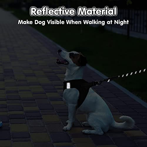 Breathable Air Mesh Dog Harness with Reflective Leash, Adjustable No Pull Step in Vest Harness for Small Dogs Puppies… - Image 6