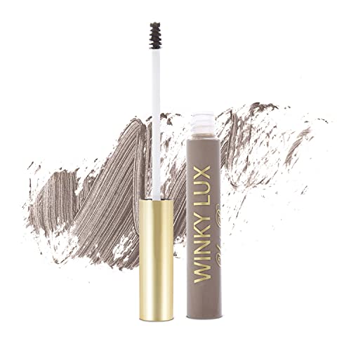 Winky Lux Uni-Brow Tinted Brow Gel, Eyebrow Gel and Brow Mascara, Eyebrow Makeup Brow Tint, Universal Blonde