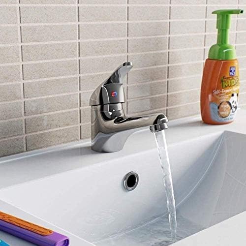 Kitchen Taps Chrome Brass Sink Sink Faucet Deck Mounted Faucet Hot & Cold Water Mixer Retail Laundry Faucet Stream Spout
