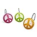Allure Home Creations Peace Out Resin Shower Curtain Hooks
