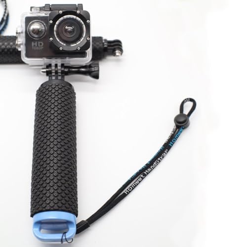 Handler Floating Hand Grip, Underwater Hand Stick Monopod Pole Compatible with DJI OSMO Action Cameras and Other Sports Camera, Blue - Image 6