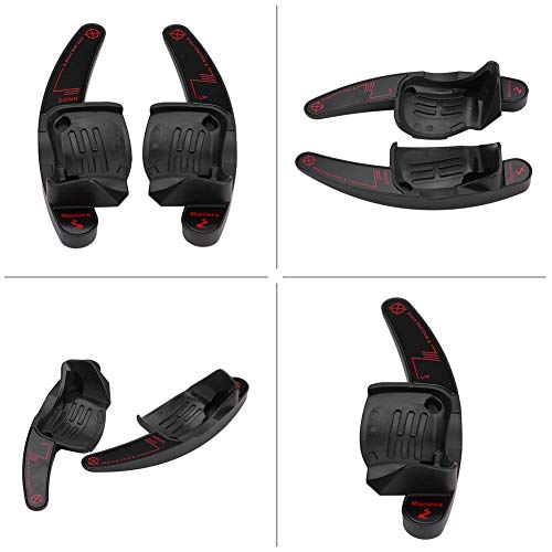 Yctze Pagaie del volante, 2 pezzi ABS Volante del