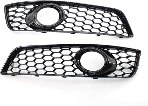 Grille de phare antibrouillard finition nid d'abeille haute résistance pour A3 8P 09-13