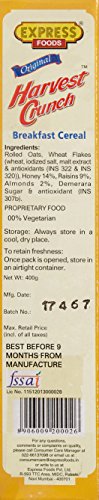 Image of Express Foods Harvest Crunch Breakfast Cereal 400g (Pack of 3)