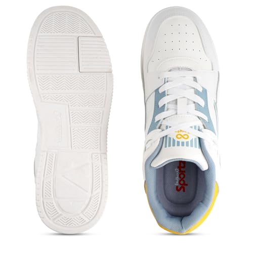 Image of WALKAROO Men's Lace Up Sports Sneakers SGE24007