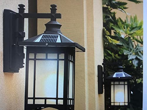 Lampe solaire en alliage d'aluminium Royal Wall contre le noir