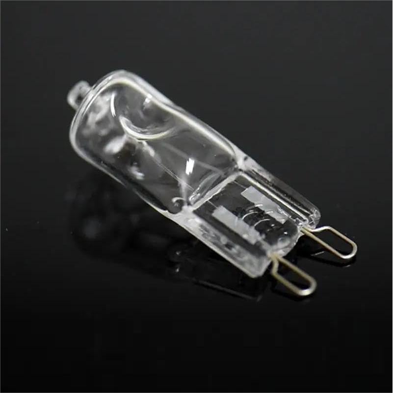 WYLIELAMSH 5PCS G9 20W 25W 40W 60W 220V 120V Halogen Light Bulbs Capsule LED Lamp Bulbs Inserted Beads Crystal Lamp Halogen Bulb 220V,220V-25W