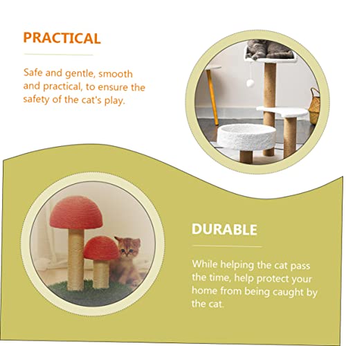 Toddmomy 2 Peças Acessórios Estrutura Escalada Para Gatos Placa Arranhar Gato Brinquedo Plataforma S