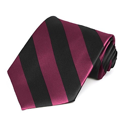 Image of tiemart Men's Striped Tie Standard Length