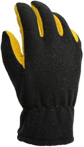True Grip Winter Fleece Deerskin Palm Large 40 g Thinsulate Cold Weather Work Gloves Large