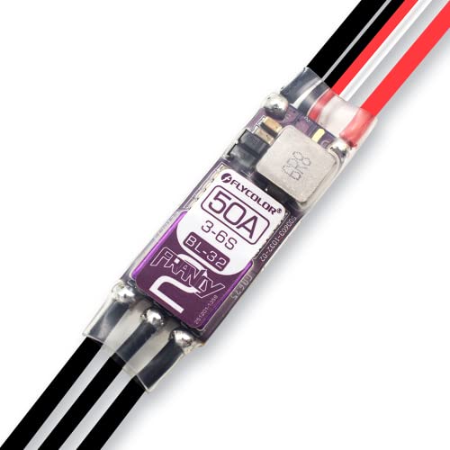 Contrôleur ESC Flycolor Francy2 50A pour alimenter les servos de vol 6S