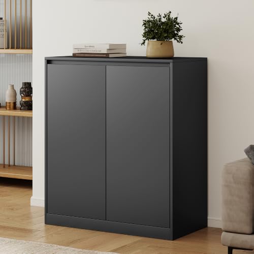 Image of AMERLIFE Modular DIY 2-Door Storage Cabinet, 32 x 16 x 36 Inch